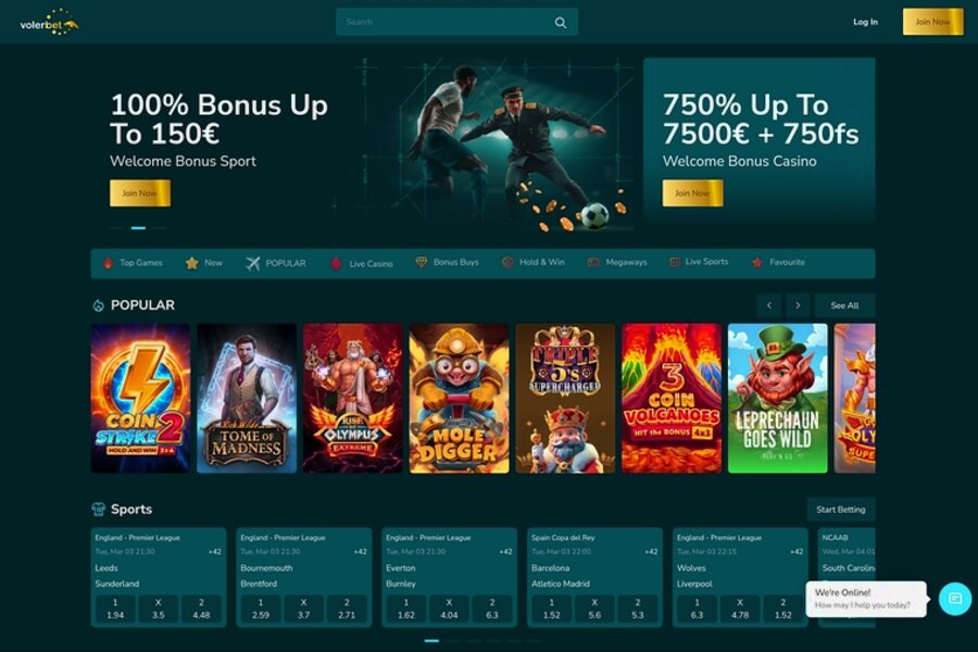 Volerbet Casino : Bonus Sans Dépôt Exceptionnel